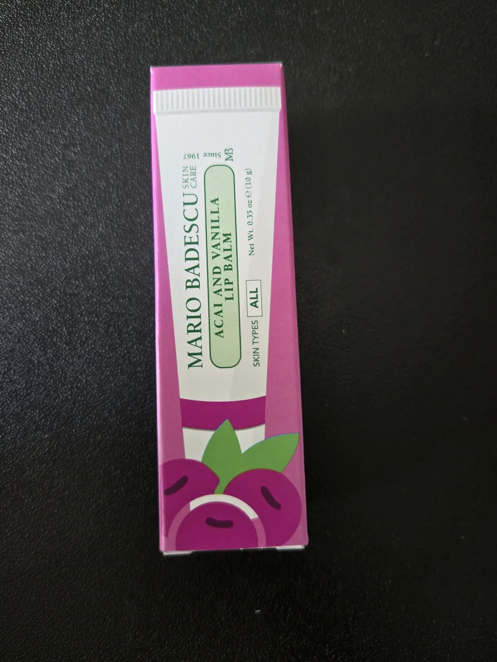 MARIO BADESCU Acai and Vanilla Lip Balm Full Size